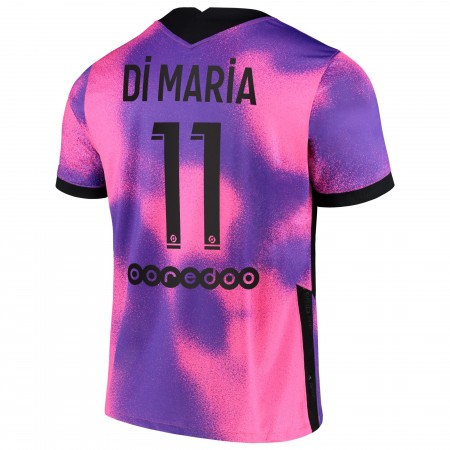 Fußballtrikots Paris Saint-Germain PSG Di Maria 11 Fourth Jordan Trikotsatz 2021 Fußballtrikots Paris Saint-Germain PSG Di Maria 11 Fourth Jordan Trikotsatz 2021